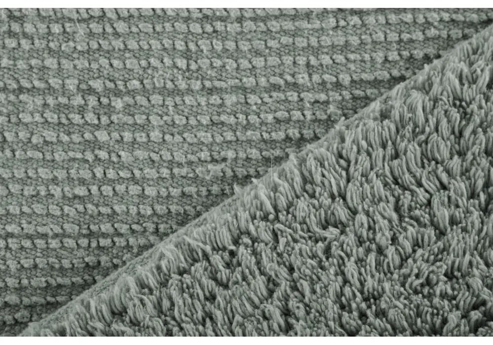 Зелена памучна постелка за баня Luca, 60 x 60 cm - Tiseco Home Studio