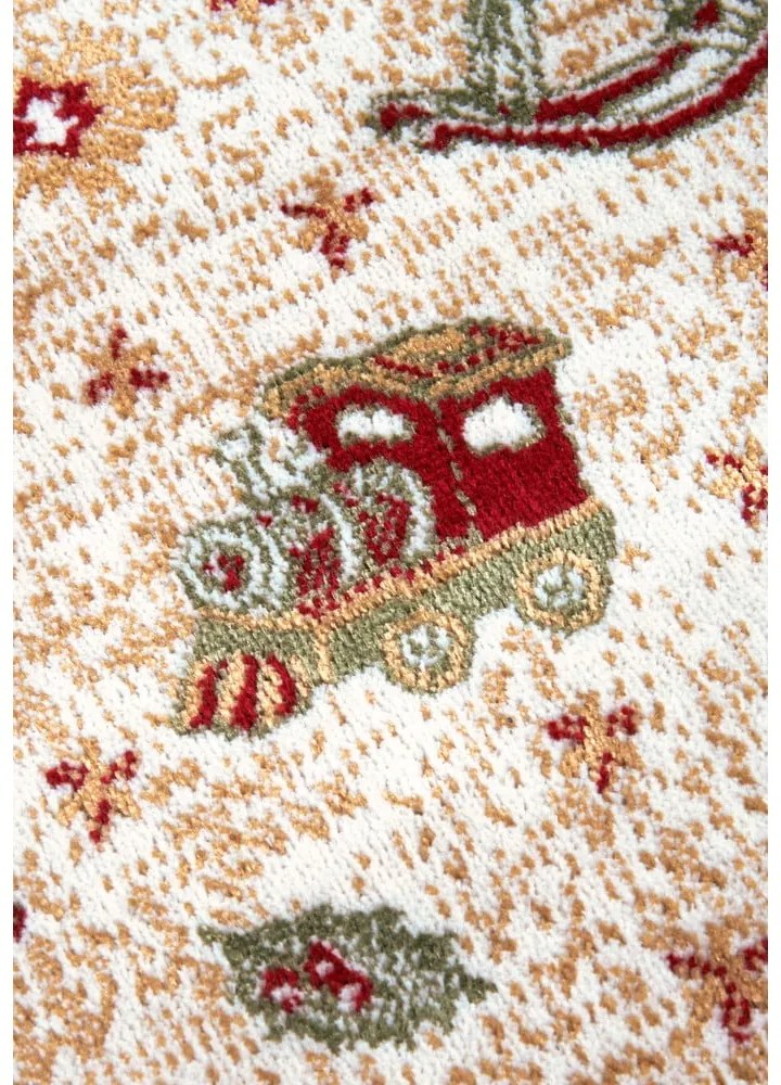 Зелен килим с коледен мотив със смес от памук 50x80 cm Toy's Delight Green Christmas – Villeroy&Boch