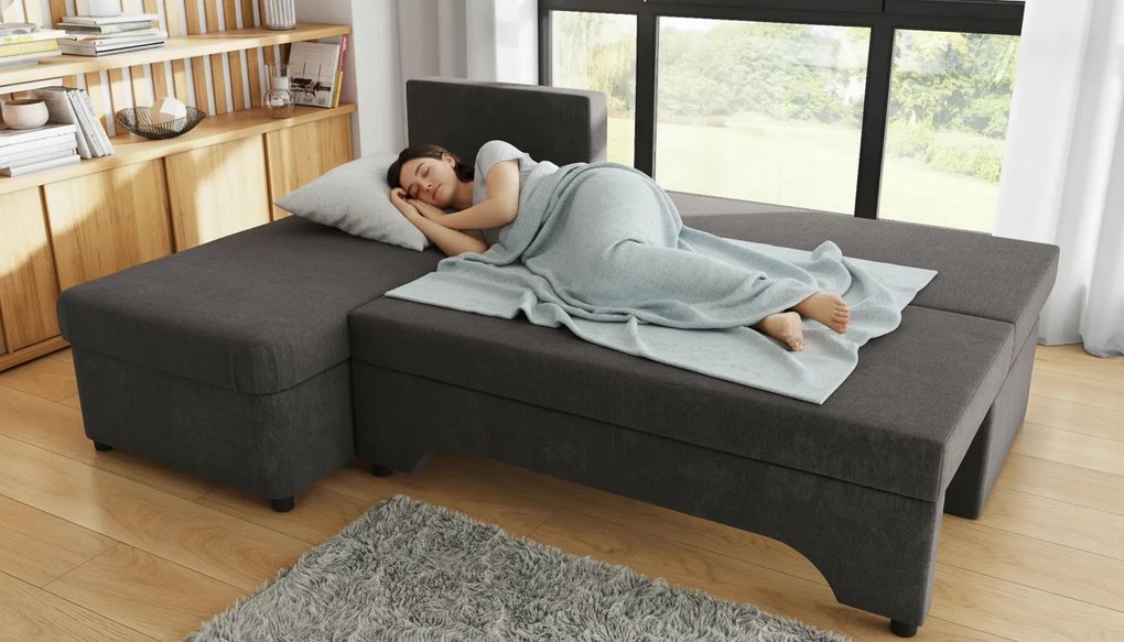 Разтегателен ъглов диван Неос