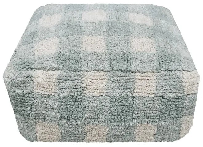Светлосин детски пуф Vichy Blue Sage – Lorena Canals