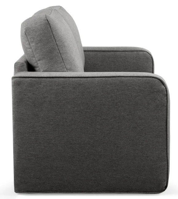 Сив разтегателен диван 160 cm Come – Bobochic Paris