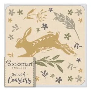 Комплект от 4 коркови подложки Foxy Woodland - Cooksmart ®