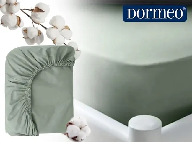 Чаршаф с ластик DORMEO Essentials-140x200-Зелен