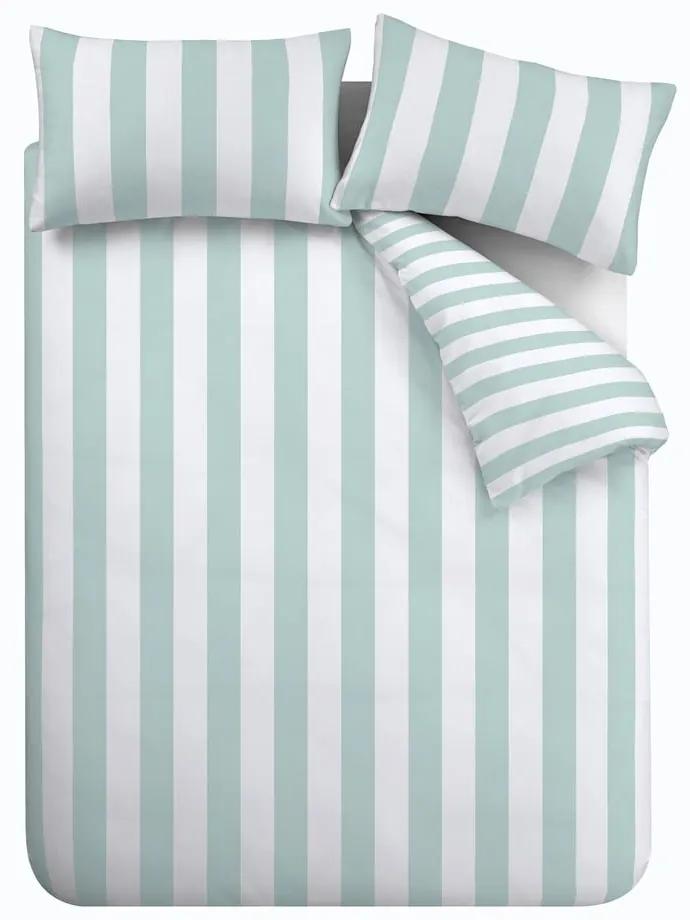 Синьо и бяло спално бельо за двойно легло 200x200 cm Cove - Catherine Lansfield