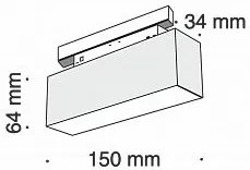 Rail Cпот Maytoni BASIS LED 284 Lm