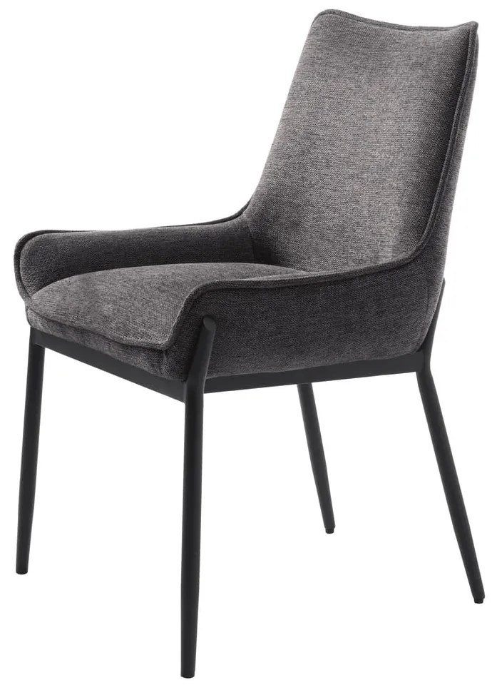 Тъмносив трапезен стол Calgary – Unique Furniture