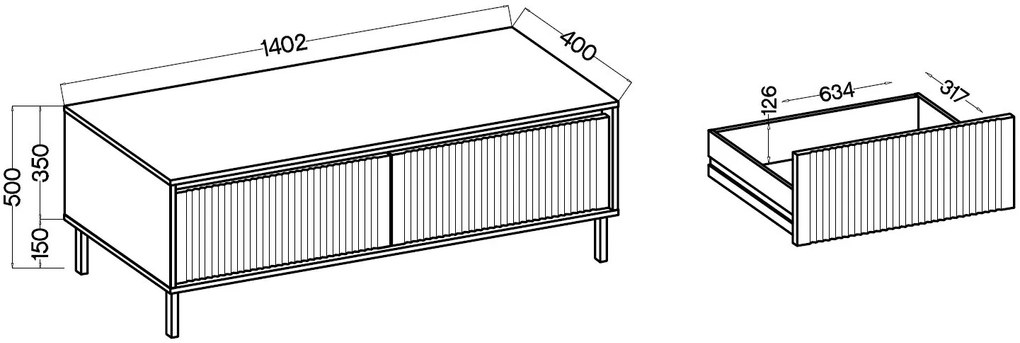 ТV шкаф Ohana I-Mpez
