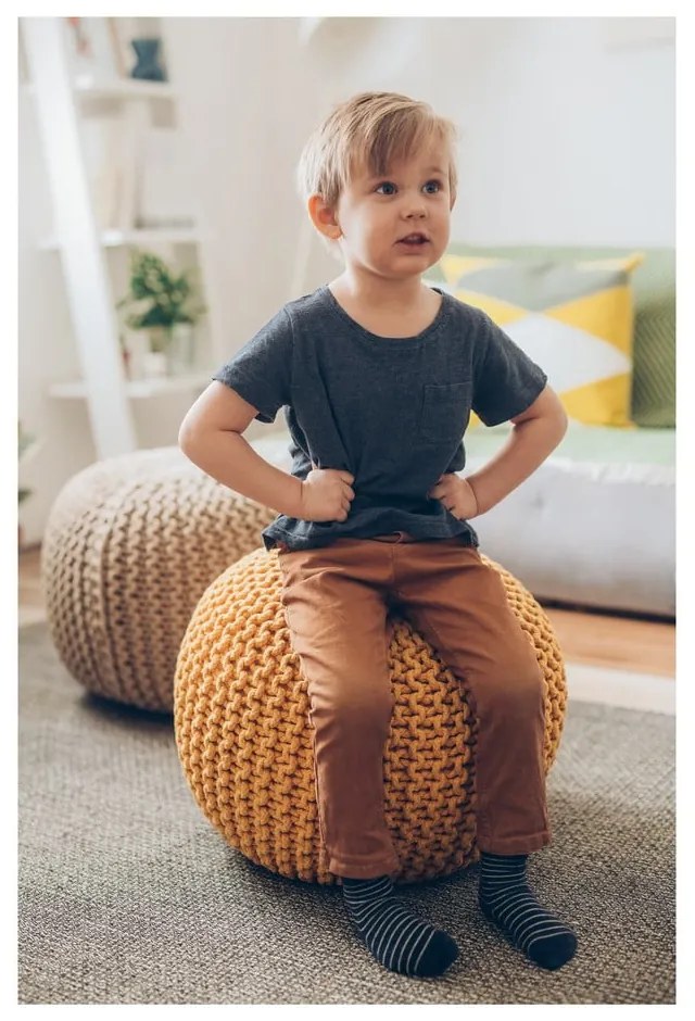 Пясъчнокафяв диван Jagger pouf - Bonami Essentials