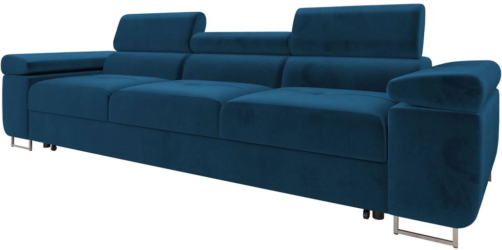 Диван Torezio триместен-Тъмно синьо