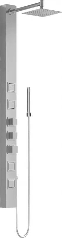 Mexen Orco панел за душ, хром - 7607-03-00