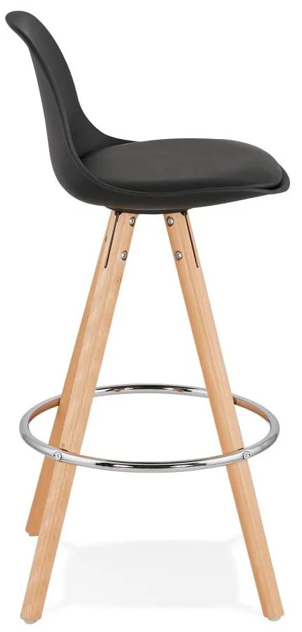 Черен бар стол , височина на седалката 64 cm Anau - Kokoon