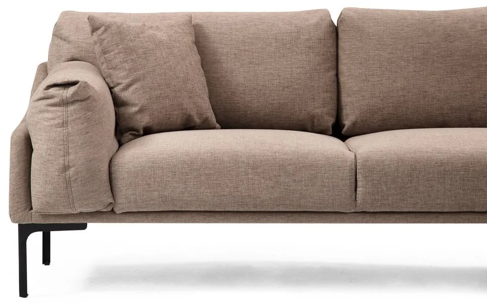 Бежов ъглов диван , десен ъгъл Leo - Artie