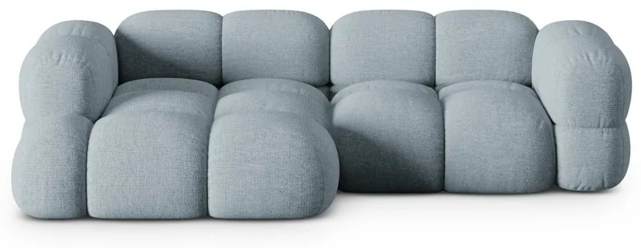 Светлосин ъглов диван (ляв ъгъл) Loretto – Cosmopolitan Design