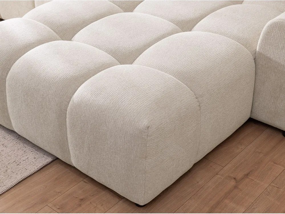 Бежов ъглов диван (десен ъгъл) Albane – Ropez