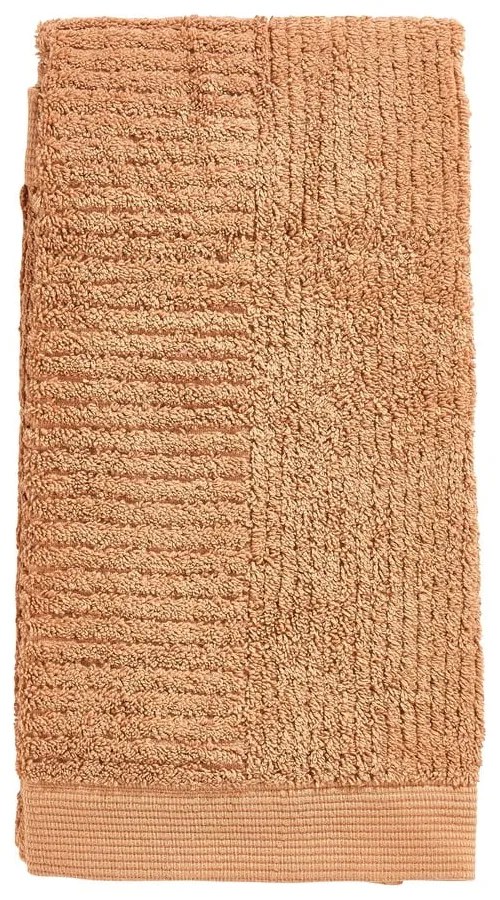 Жълта памучна кърпа от тери 50x100 cm Classic – Zone