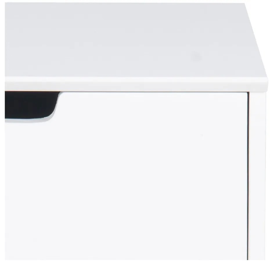 Бяло нощно шкафче Mitra - Actona