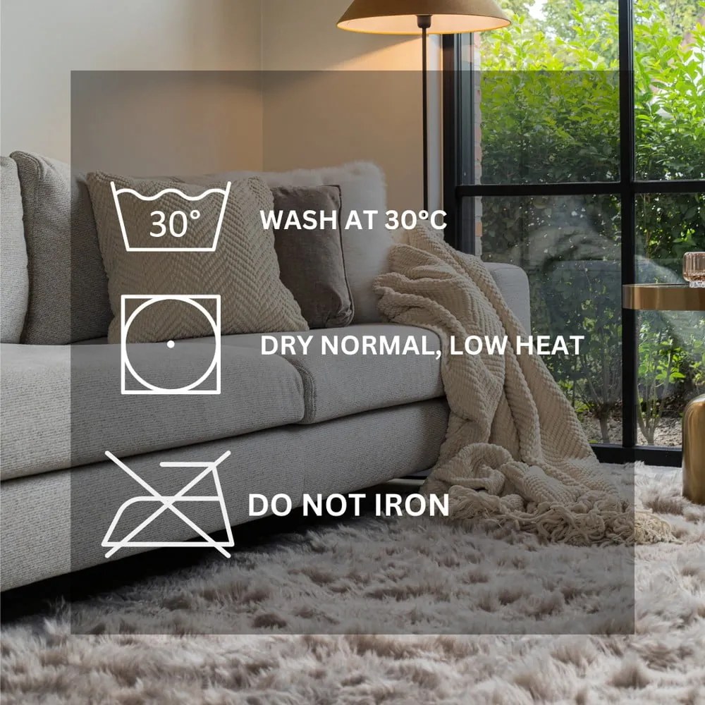 Сиво одеяло от шенил 130x170 cm Renee – Tiseco Home Studio