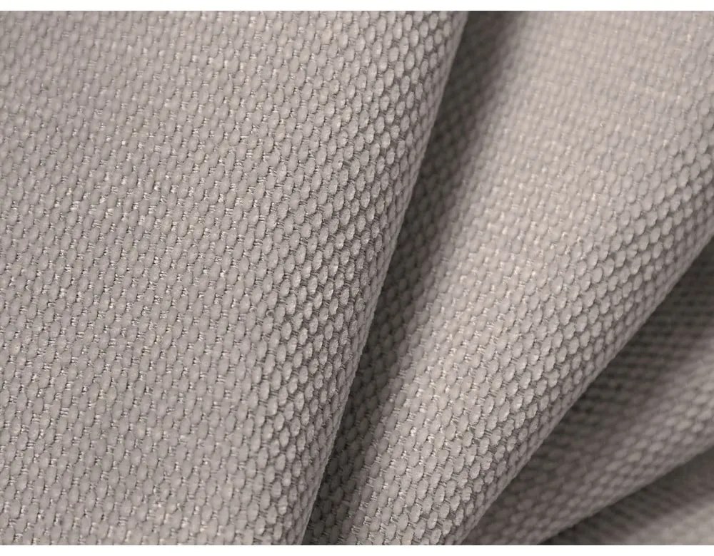 Светлосиво тапицирано двойно легло с място за съхранение с включена подматрачна рамка 160x200 cm Brody – Mazzini Beds