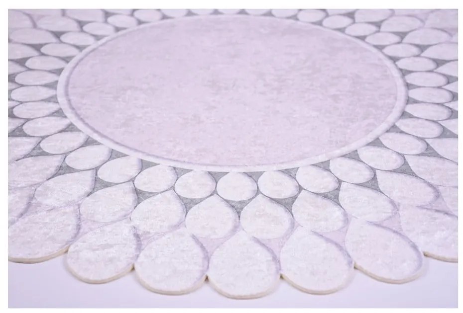 Килим Zinno , ⌀ 100 cm Yesil - Vitaus