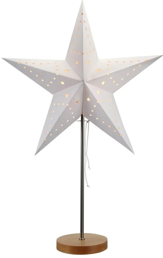 Бяла коледна светлинна украса Mikke – Markslöjd