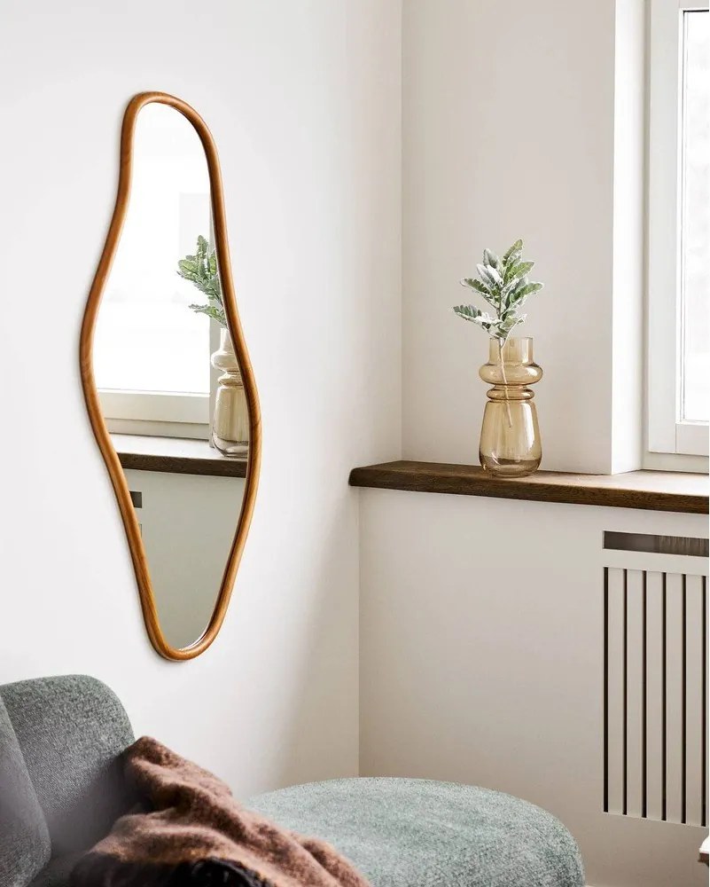 Стенно огледало масивно дърво 60x120 cm Brandsby – House Nordic