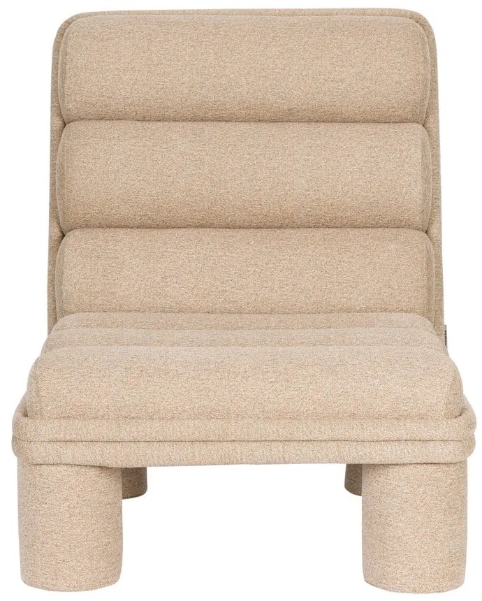 Бежово кресло от букле Fern – Dutchbone