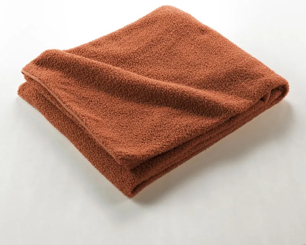 Одеяло от флийс тухлен 180x220 cm Curly Wooly – douceur d'intérieur