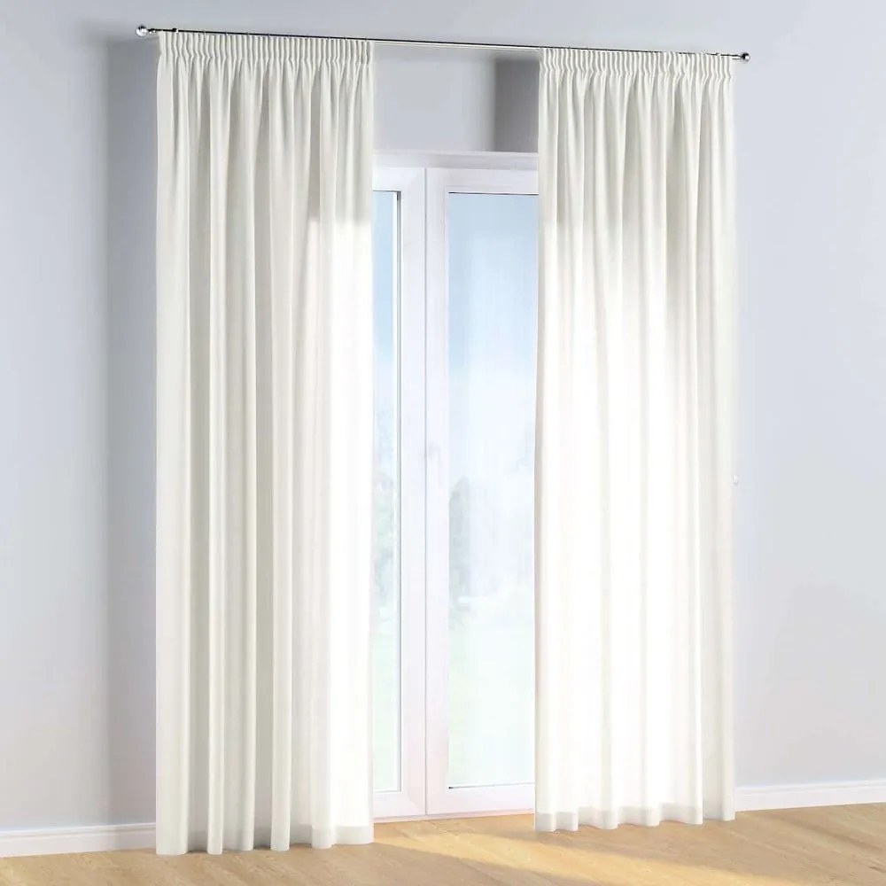 Бяло-бежова завеса 260x130 cm Cotton Story - Yellow Tipi