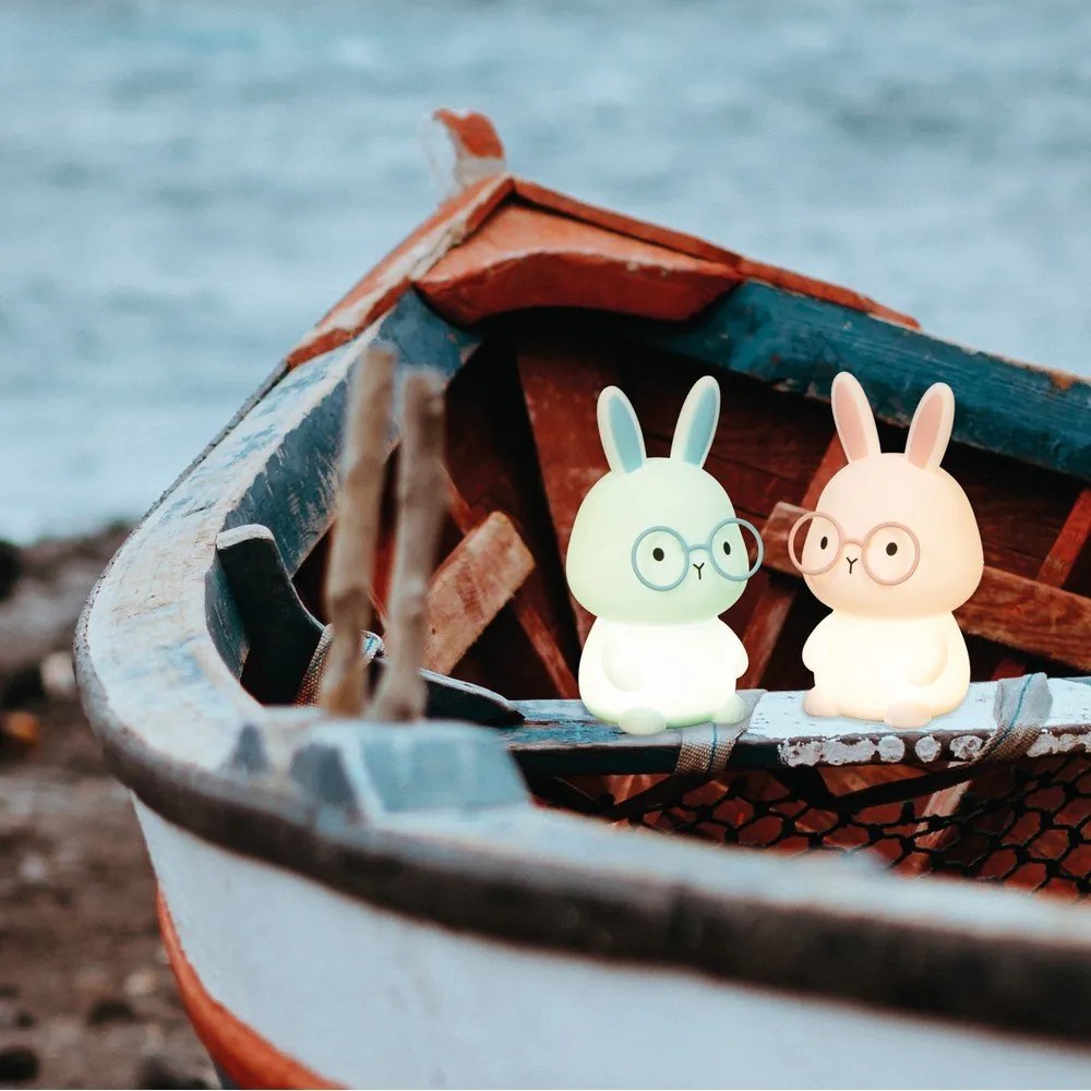 Светлосиня детска нощна лампа Felix – Fischer &amp; Honsel