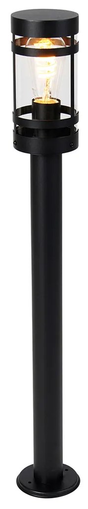 Умна външна лампа черна 80 см IP44 вкл. Wifi ST64 - Gleam