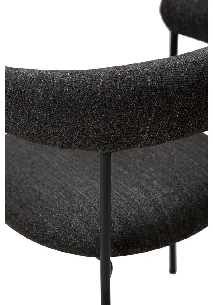 Антрацитен стол Plenti – DAN-FORM Denmark