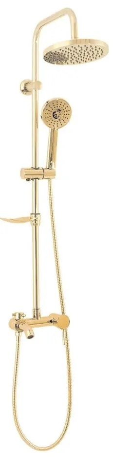 REA-P7006 - Душ комплект със смесител LUIS, златен