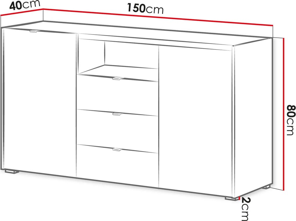 Бюфет Cyliza II