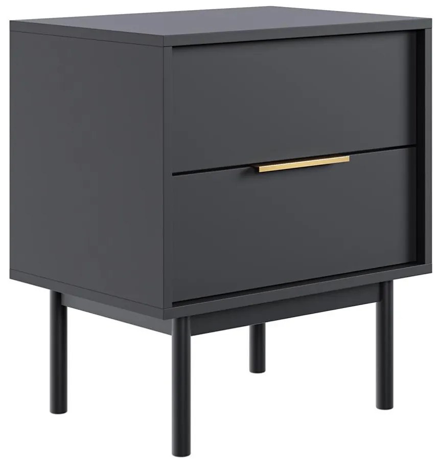 Нощно шкафче ELI черно