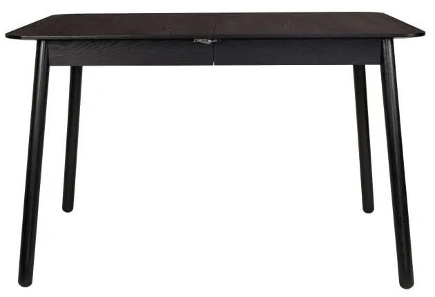 Черна сгъваема маса за хранене , 120 x 80 cm Glimps - Zuiver