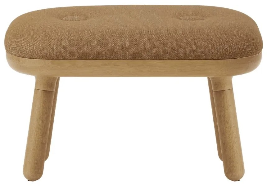 Стол в светлокафяв и естествен цвят Paff Low – UMAGE