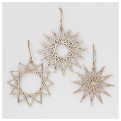 Комплект от 3 висящи декорации Lumino - Boltze