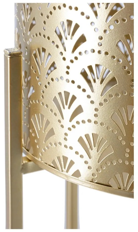 Комплект от 2 стойки за саксии в златисто, височина 52 cm Golvy - Mauro Ferretti