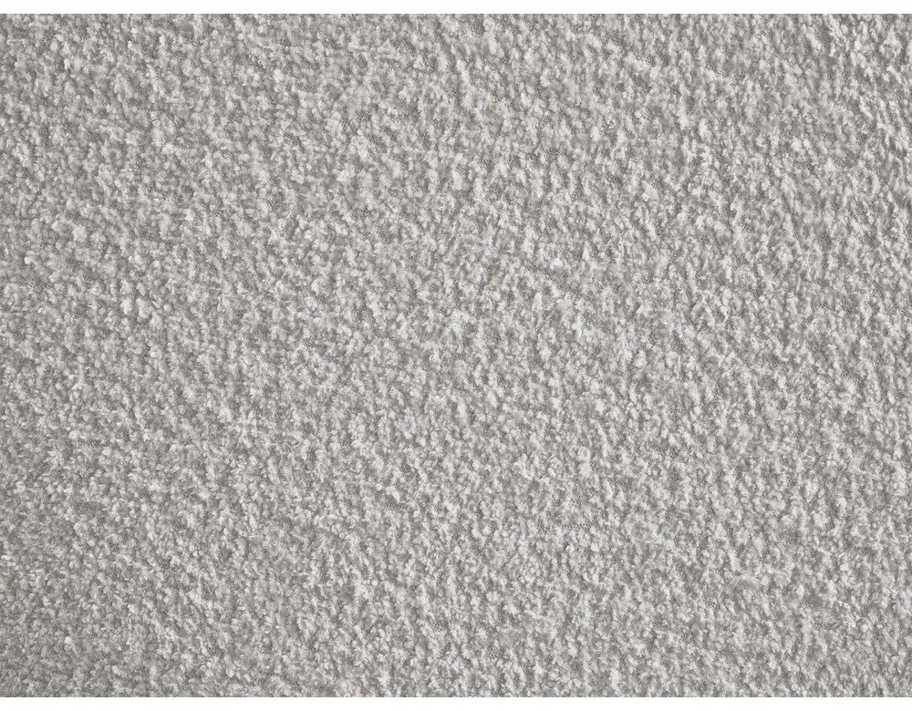 Светлосива табуретка от букле Tina – Bobochic Paris