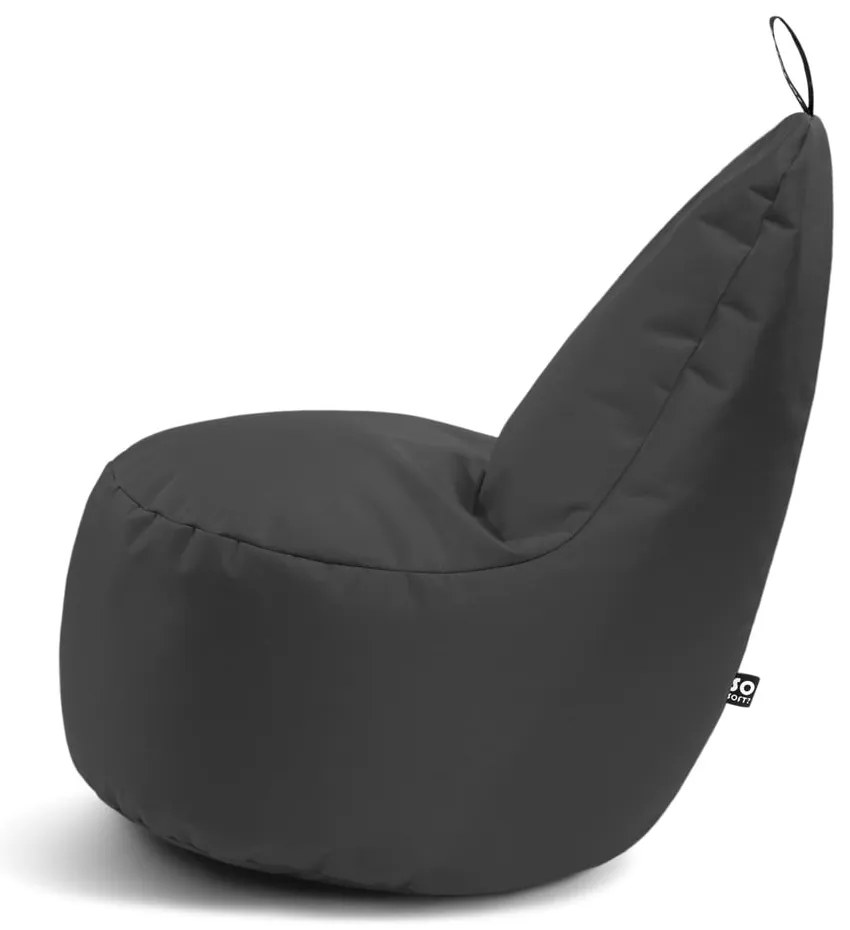 Оранжев детски пуф Lull M – So Soft?