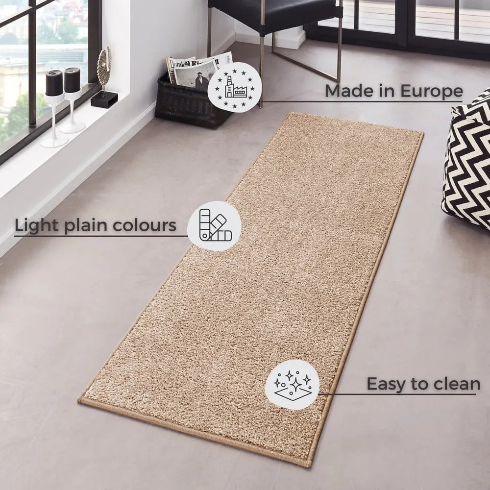 Бежова пътека , 80 x 300 cm Pure - Hanse Home