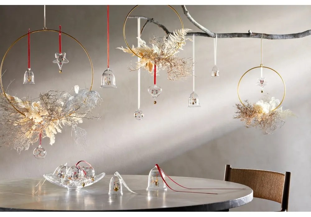 Стъклена ръчно издухана коледна топка ø 6,5 cm Ann-Sofi Romme Annual Christmas Bauble – Holmegaard