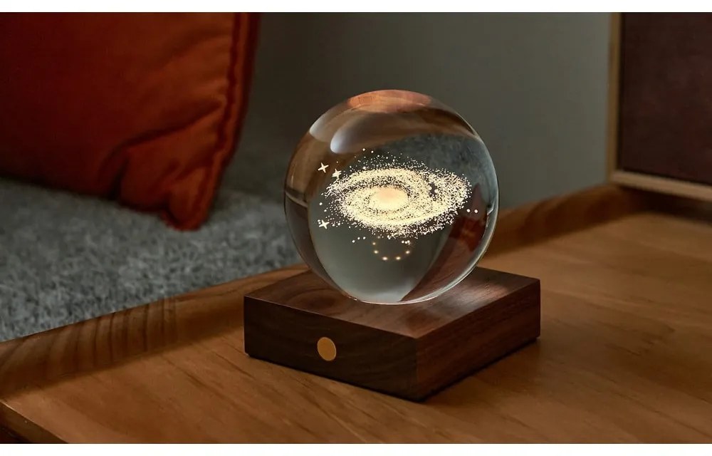 Тъмнокафява светлинна декорация с USB Amber – Gingko