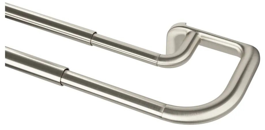 Стоманен разтегателен двоен корниз 213 - 365 cm Twilight – Umbra
