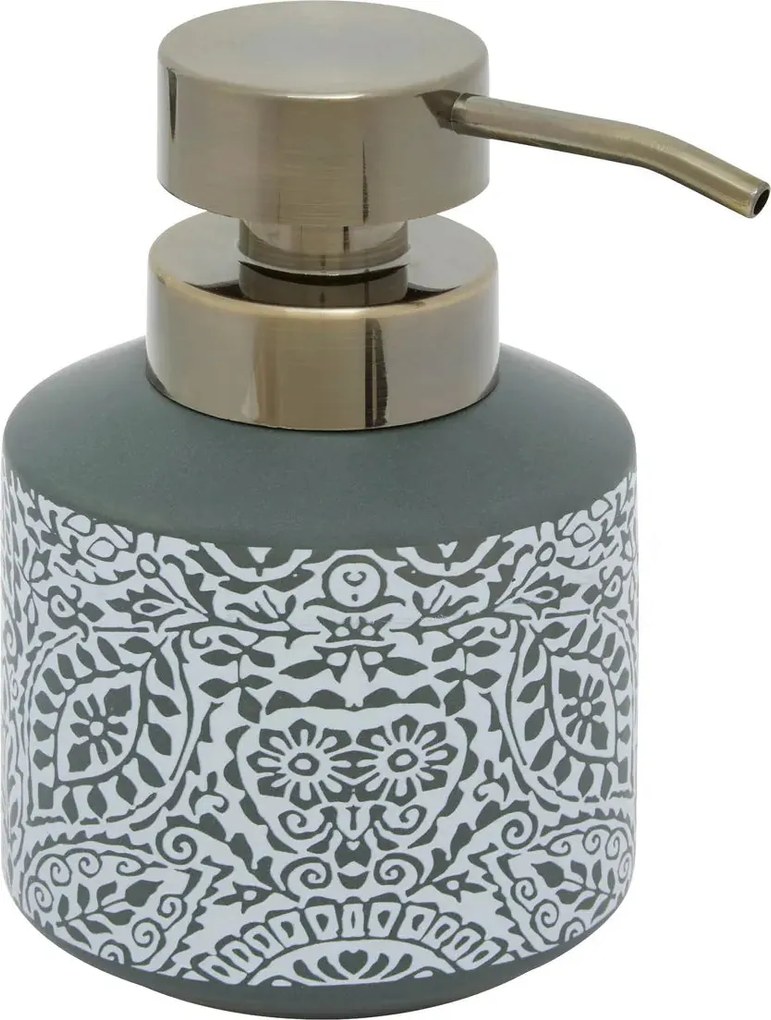 Дозатор за сапун 5five Arboria, 300 мл, Керамика, Зелен