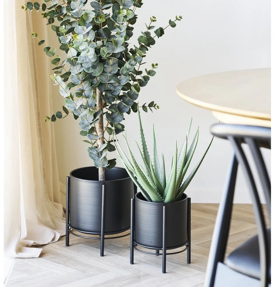 Метални кашпи в комплект от 2 бр. ø 25 cm Svarta – House Nordic