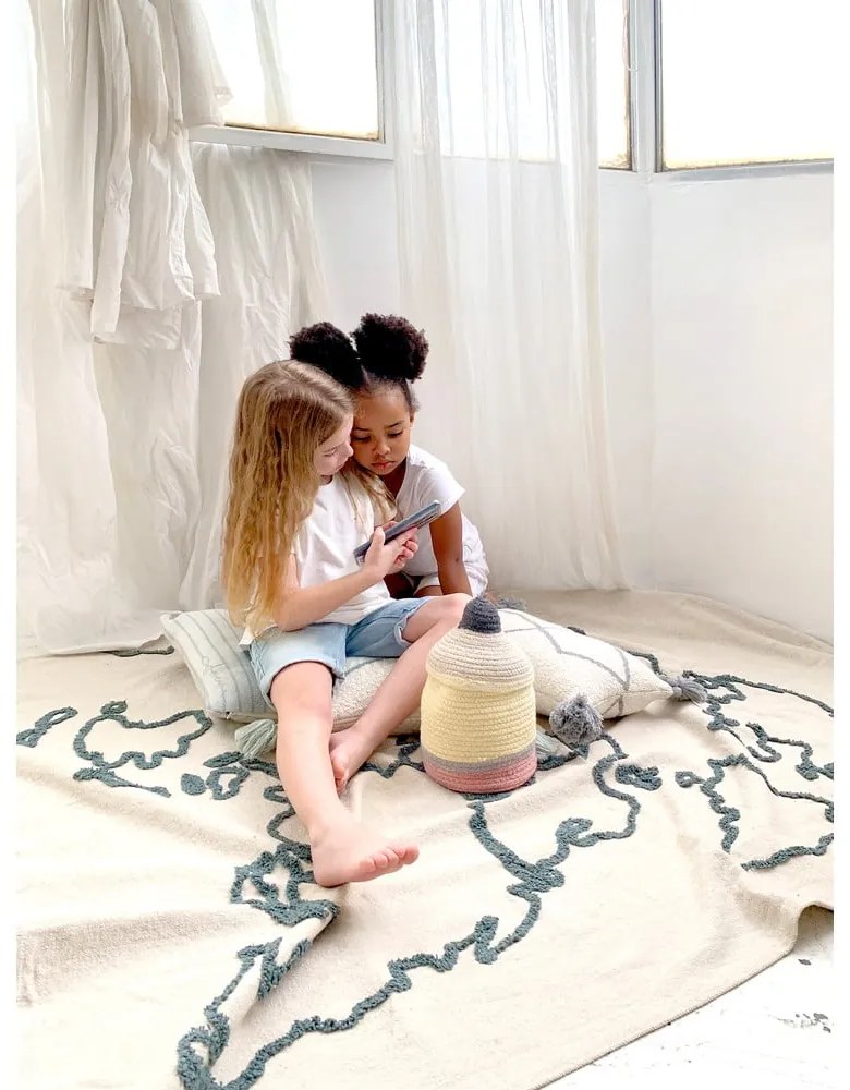 Текстилна детска кошница за играчки ø 13x30 cm Pencil Small – Lorena Canals