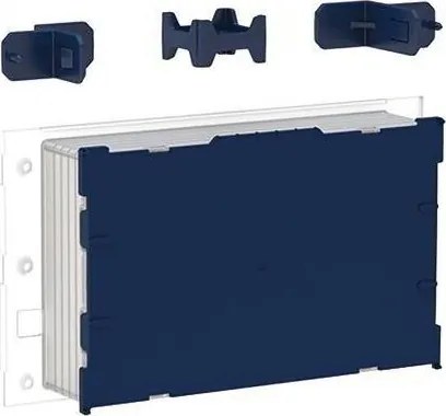 Geberit 243.168.00.1 - Комплект за монтаж на бутони Sigma60 за тоалетен казан Sigma 12 cm