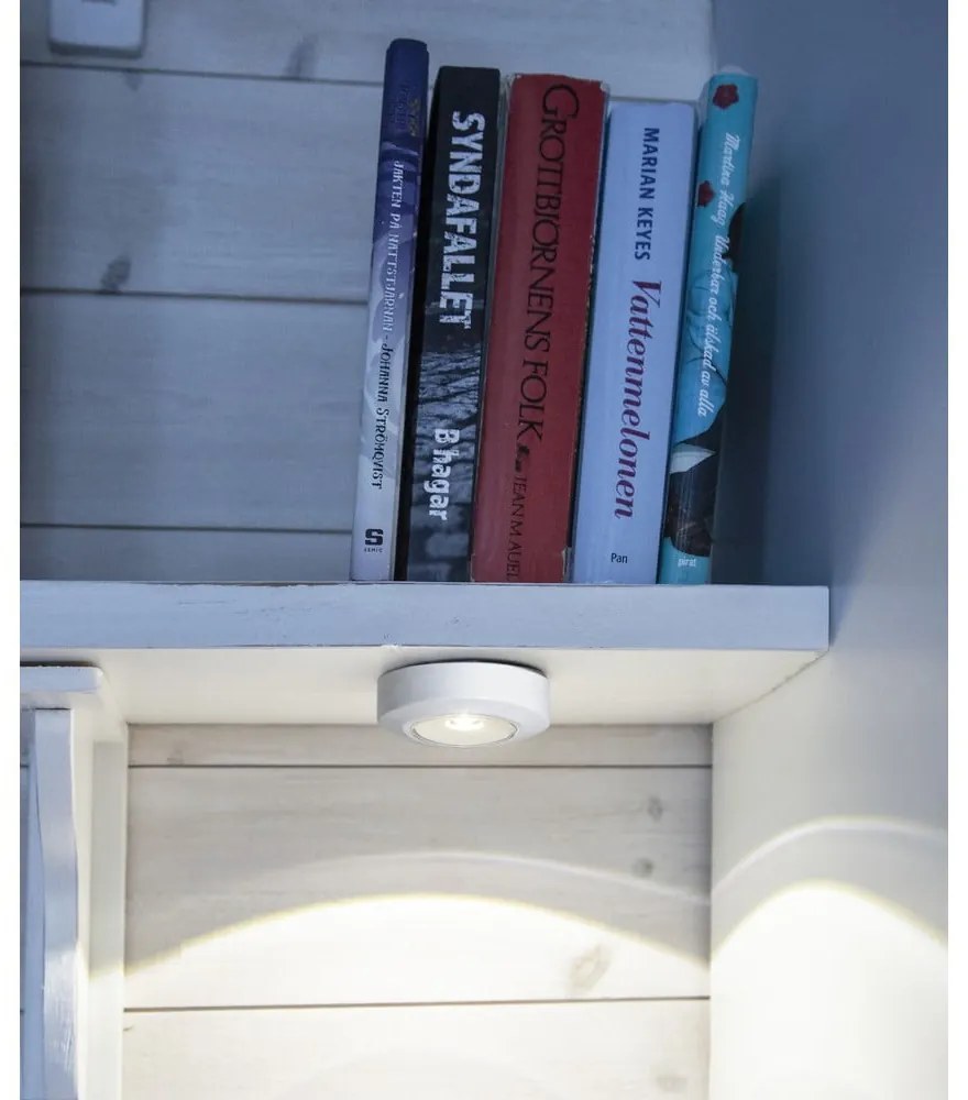 Бяла LED нощна лампа - Star Trading