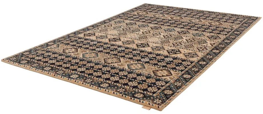 Кафяв вълнен килим 170x240 cm Astrid – Agnella